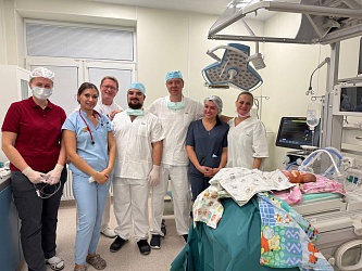 Кардиохирурги ГБУ РО «ОДКБ» спасли недоношенного ребенка в Донецке (ДНР) с сердечной патологией