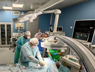 В кардиохирургическом отделении ОДКБ выполнена первая операция