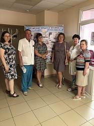 Заведующая ОМР ОДКБ РО Т. Ефремова провела выездную конференцию в Волгодонске 