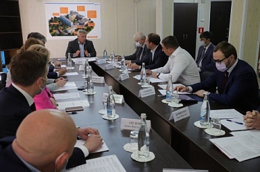 На стройплощадке областного детского хирургического центра начались строительно-монтажные работы