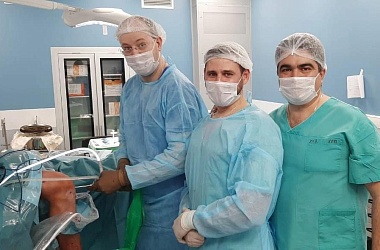 Освоена и внедрена высокотехнологичная методика артроскопической пластики передней крестообразной связки коленного сустава  