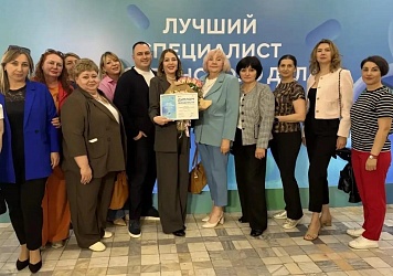 Поздравляем Надежду Литвинову с Дипломом финалиста Областного конкурса медсестер!